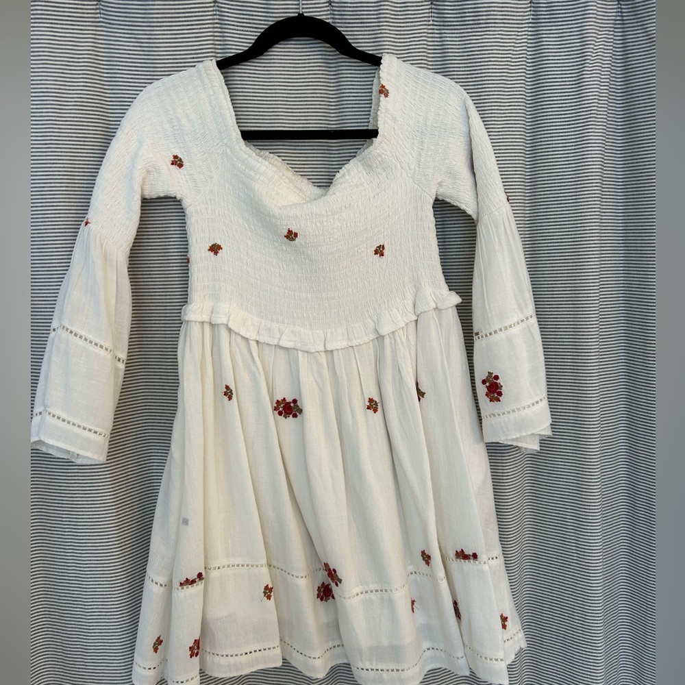 Free people smocked mini dress